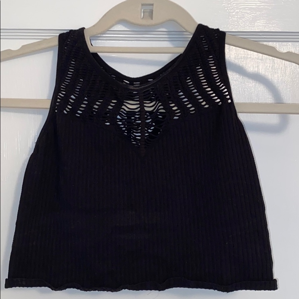Free people tank crop